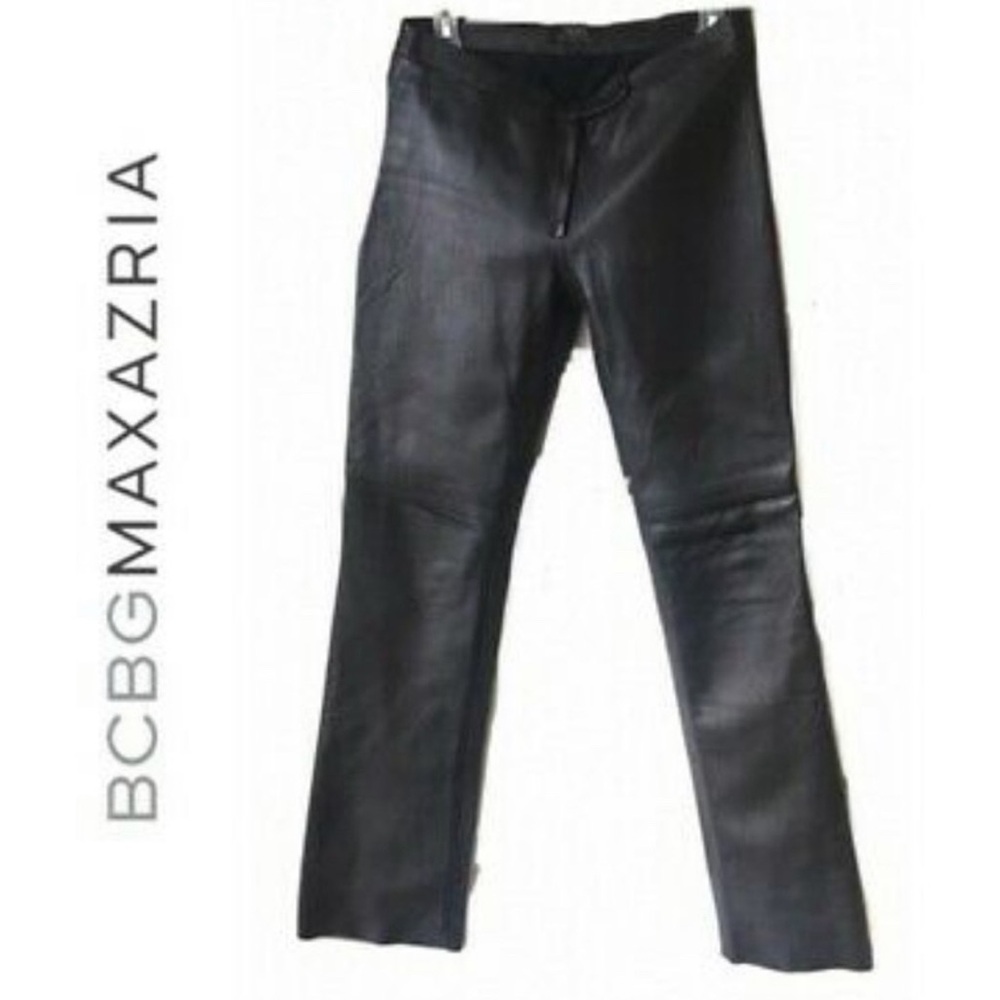BCBG MaxAzria |  Vintage 100% Leather Pants